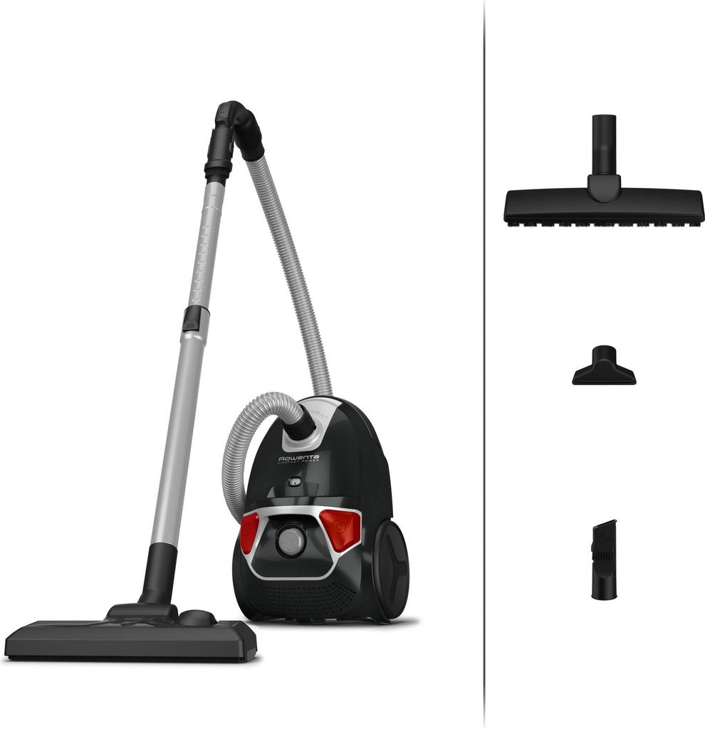 Aspirapolvere a bidone 900w 79db nero Rowenta RO3955EA Immagine del prodotto 
