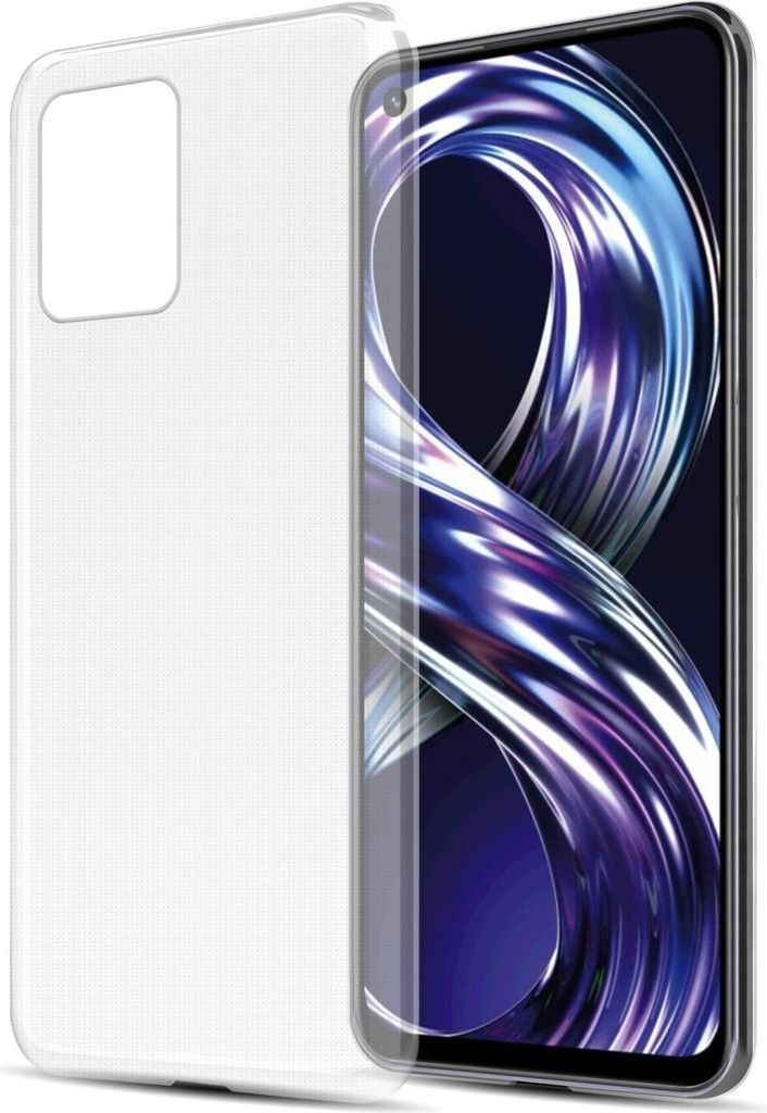 Cadorabo Hülle für Realme 8i / Narzo 50 4G Schutz Hülle in Transparent Schutzhülle TPU Silikon Cover Etui Case