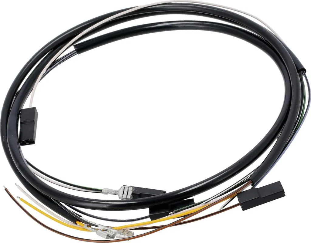 Cablaggio per combinazione interruttore 12V senza lampeggiatore faro, manubrio enduro - Simson S53, S83