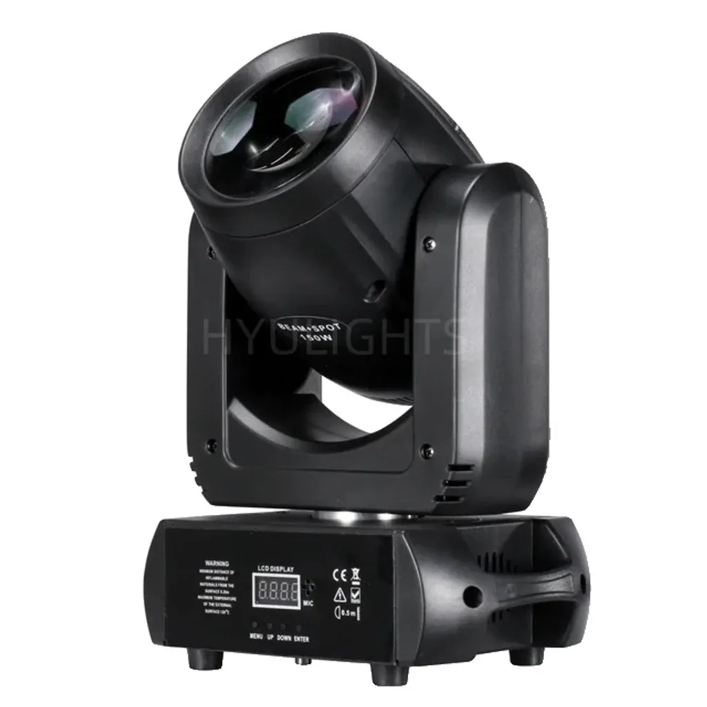 Lyre LED Asservie 150W Spot et Beam pour Éclairage de Scène Professionnel