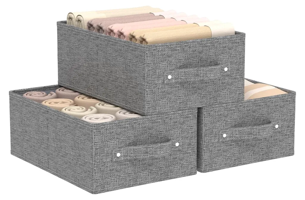 Boîte de rangement pliable 33x23x14 cm : finissez-en avec le désordre !