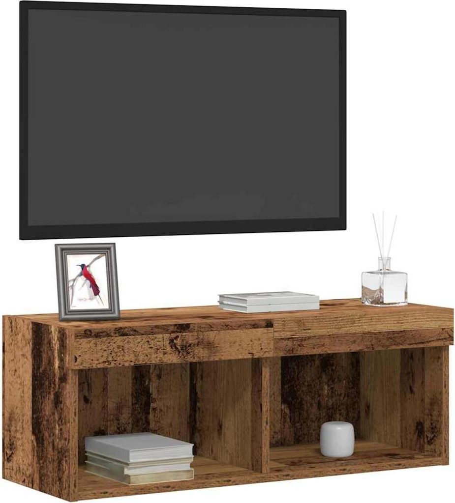 Saisonschlussverkauf - TV-Schrankset mit LED - klassisches Produktbild 
