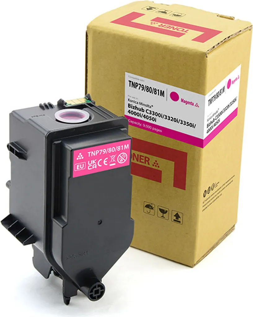 Toner magenta TNP81M haute capacité compatible avec AAJW351