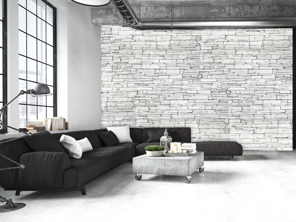 Vlies Fototapete 400x280 cm Tapeten Wandtapete XXL Ziegel Mauer f-A-0347-a-b