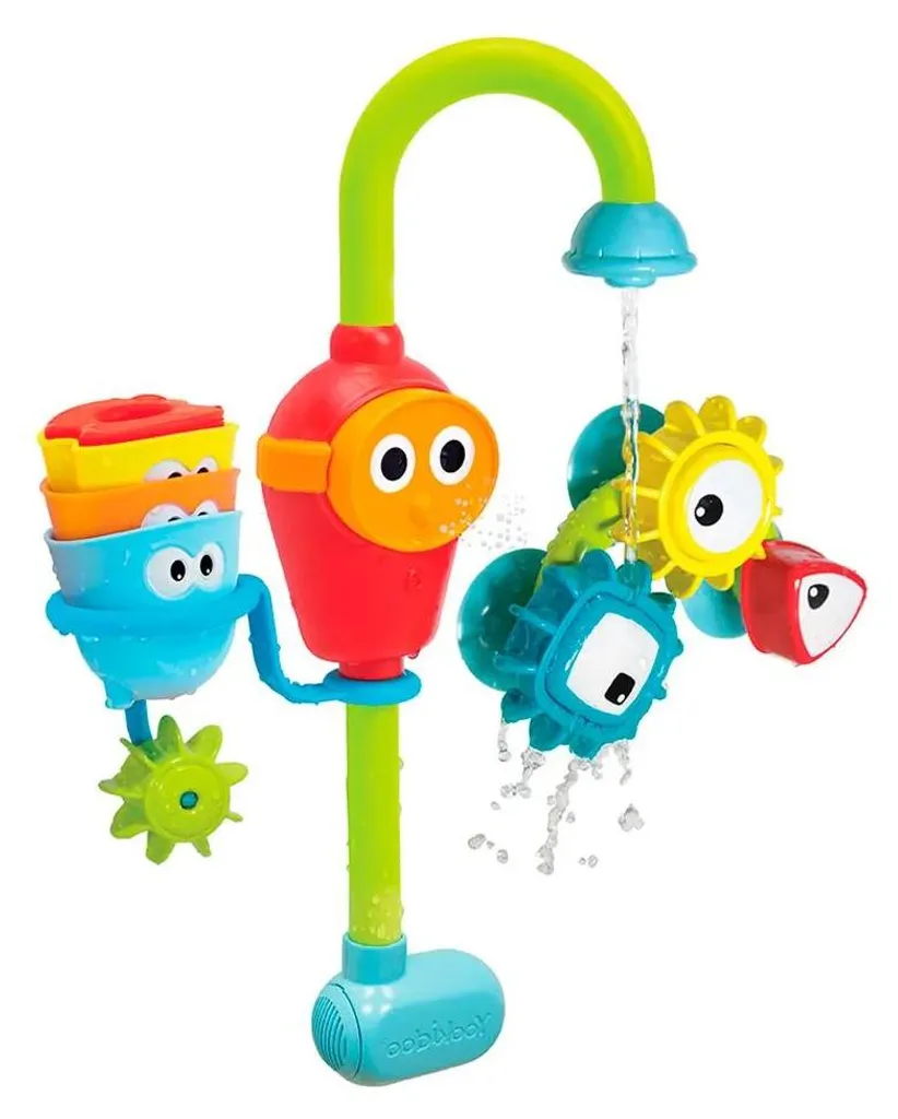 Fontaine à Eau de Bain pour Bébé Yookidoo Idéale Éveil Sensoriel Pro