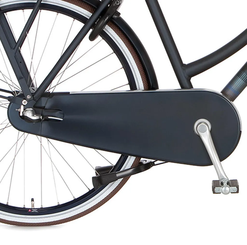 Carter de chaîne Cortina Nostalgia Night Matt pour vélo E-U4 robuste