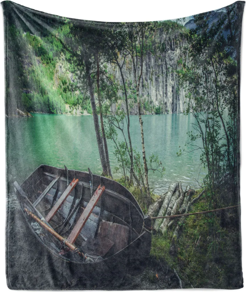 Plaid Flanella ABAKUHAUS 175x230 cm - Stampa Digitale Alta Definizione