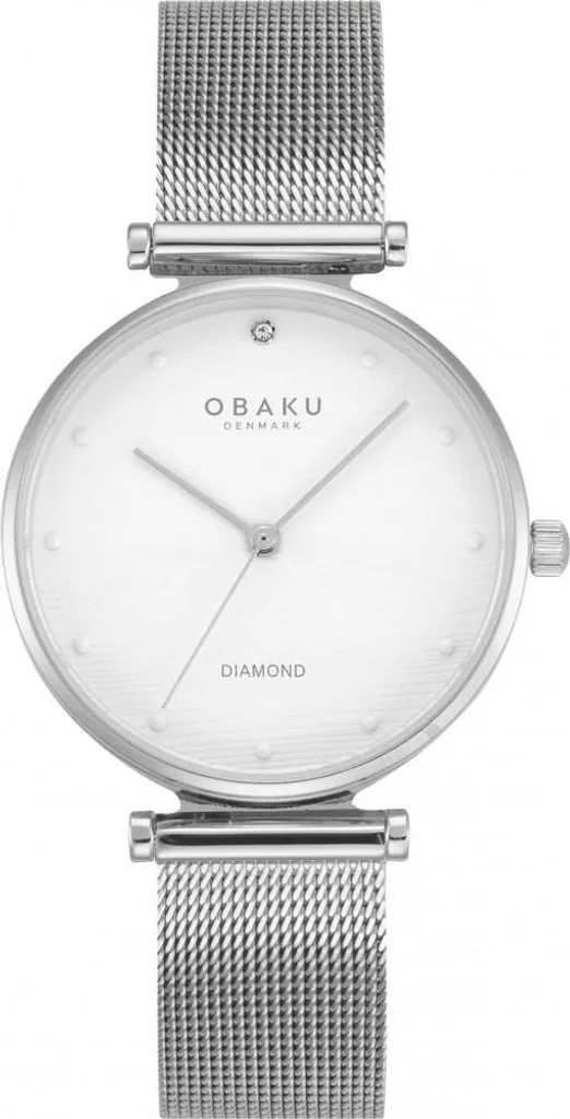 Offerta Obaku V310LXCWMC Argento | Orologio Danese Ultra-Sottile