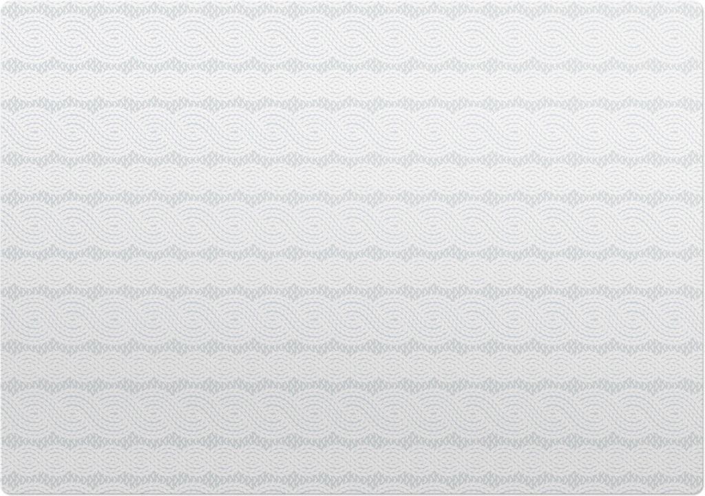Wellenförmige Retro-Linien – Bodenschutzmatte – Rutschfest – Schutzmatte für Büro – Vinylmatte – Stuhlunterlage – 100 x 100 cm