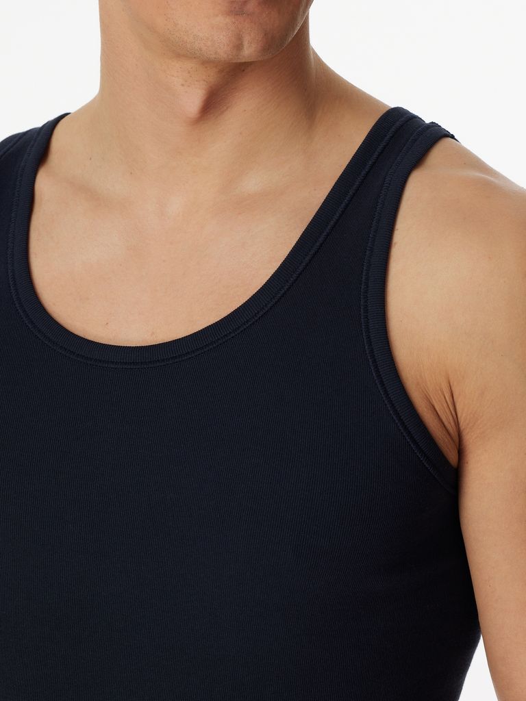 SCHIESSER Herren Unterhemd 2er Pack - ärmellos, Baumwolle Produktbild 8