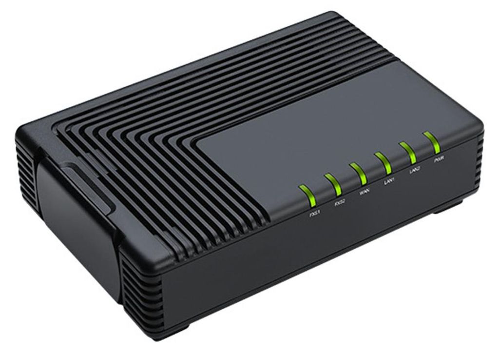 Auerswald 2-Port ATA FTA5102E2, G.711a, G.711u, G.729A, Produktbild 