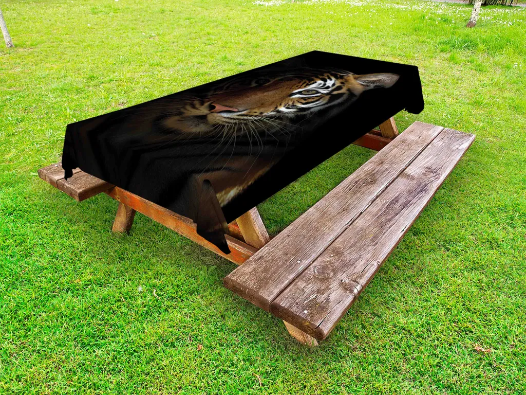 Tovaglia Idrorepellente ABAKUHAUS Tigre Outdoor 145x265 cm
