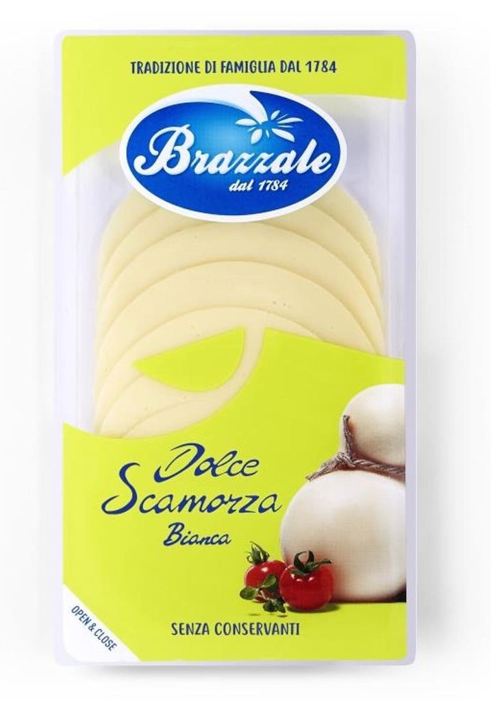 Scamorza sans lactose, en tranches, 80 g Image du produit 
