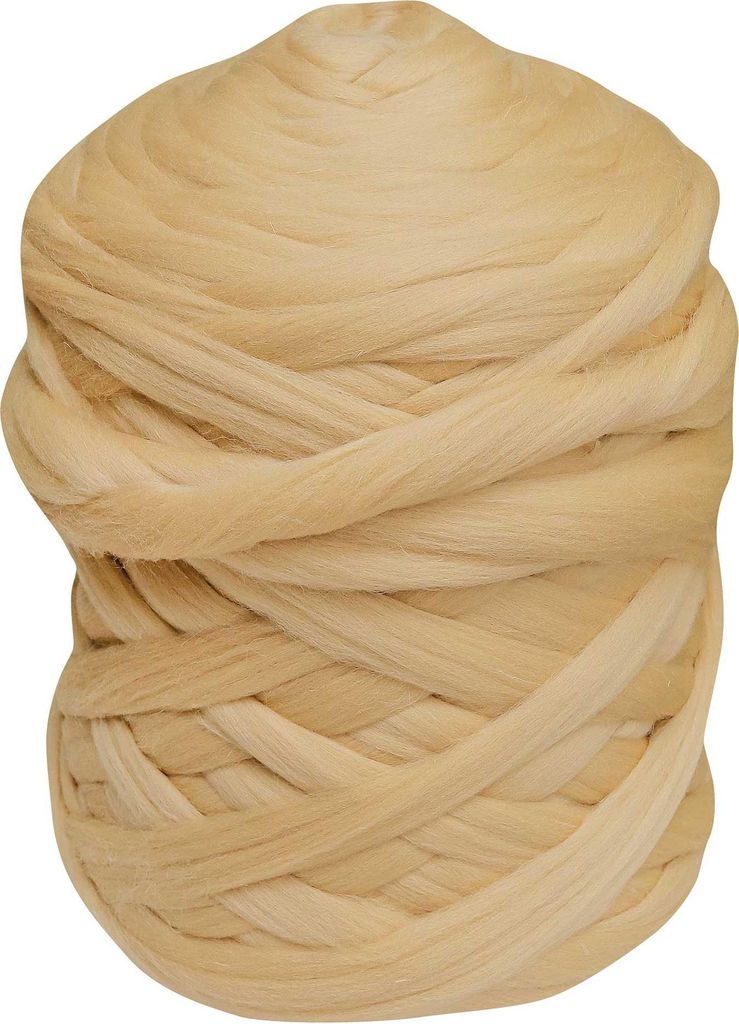 1m Filzwolle Märchenwolle Merino Nassfilzen Trockenfilzen Spinnen über 100 Farben 095 desert sand