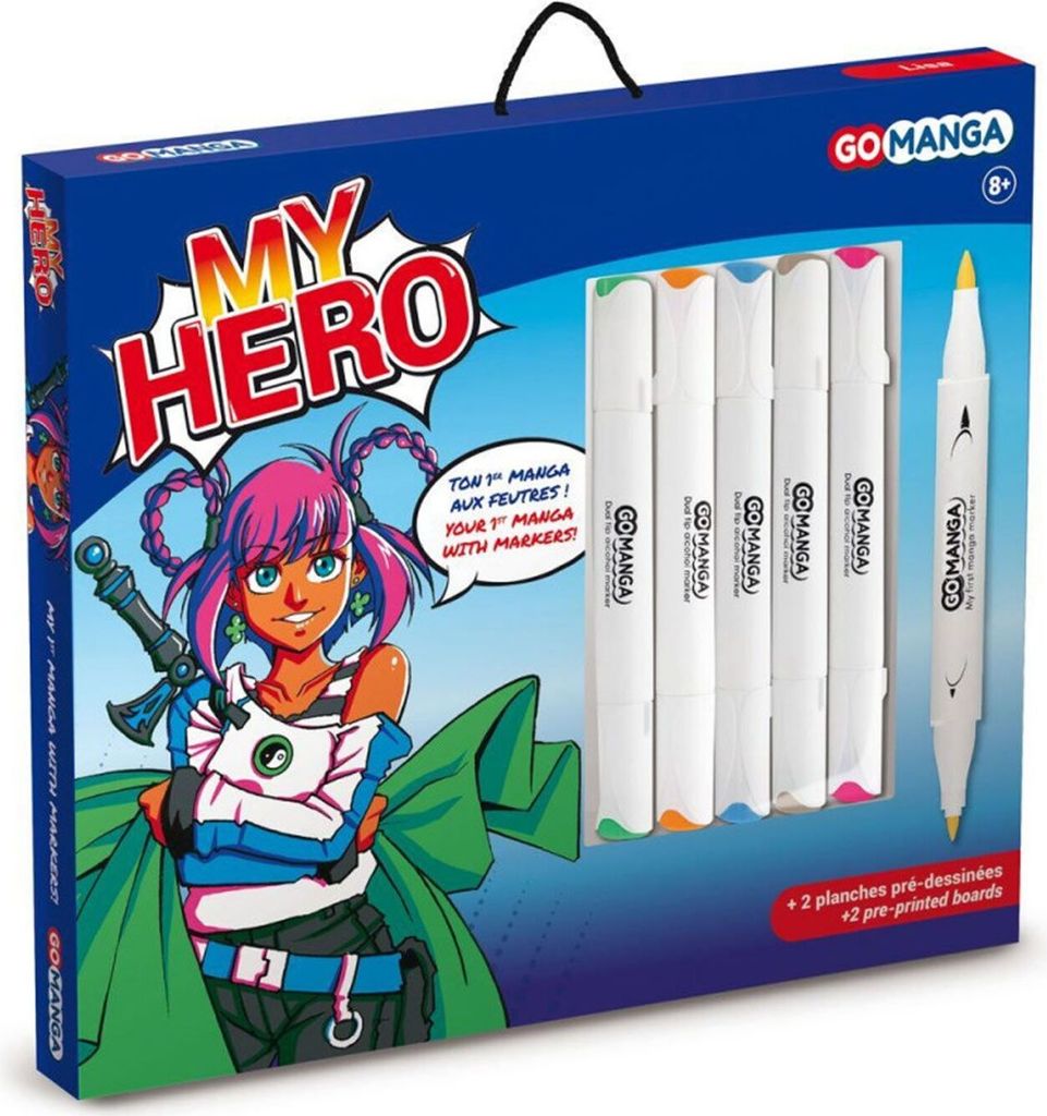 My Hero Go Manga Zeichen-Set - Lisa