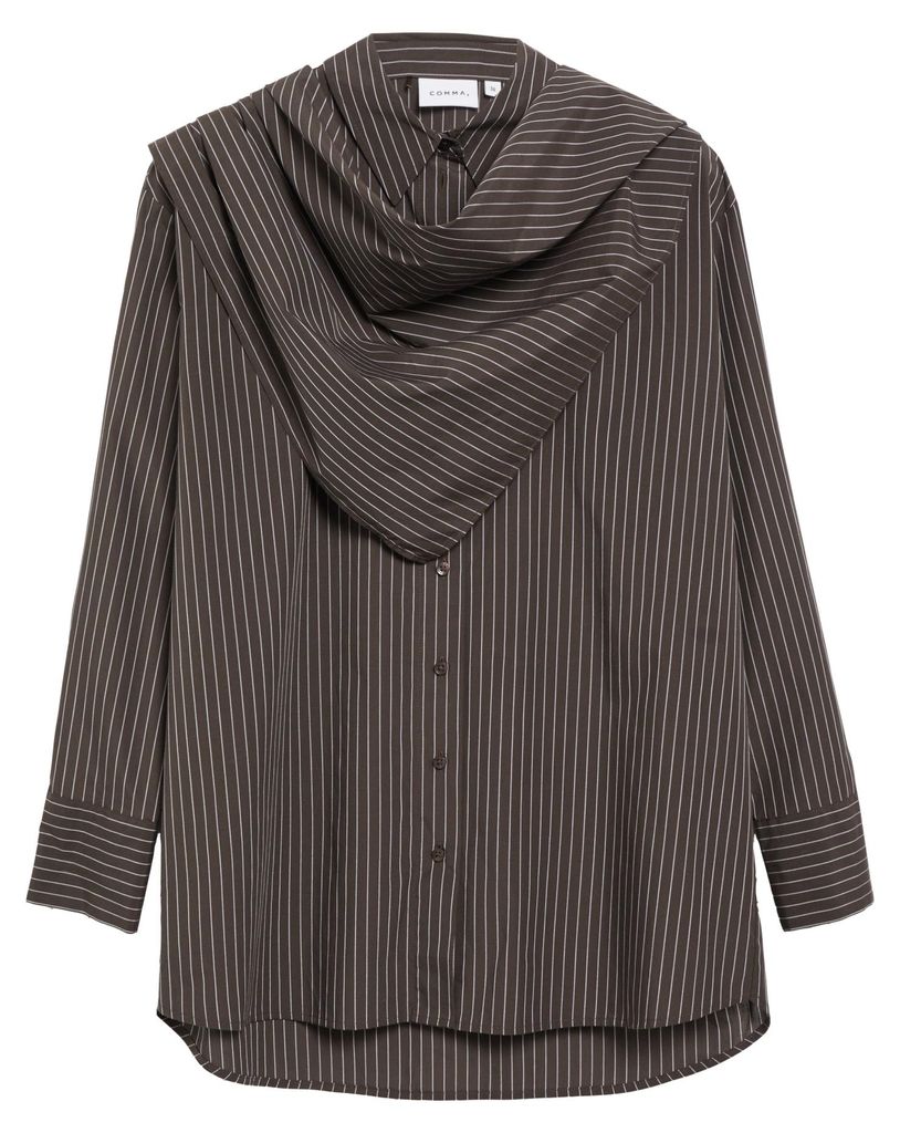 Comma Bluse BROWN 40 Zdjęcie produktu 