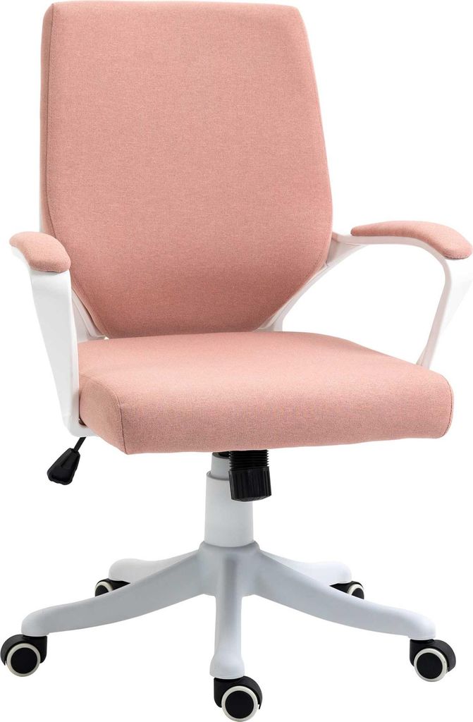 Bš¹rostuhl, Schreibtischstuhl, Home-Office, Wippfunktion, Rš¹ckenlehne, H?henverstellbar, Dick Gepolstert, Ergonomisch, 360¡ã Drehbar, Polyes...