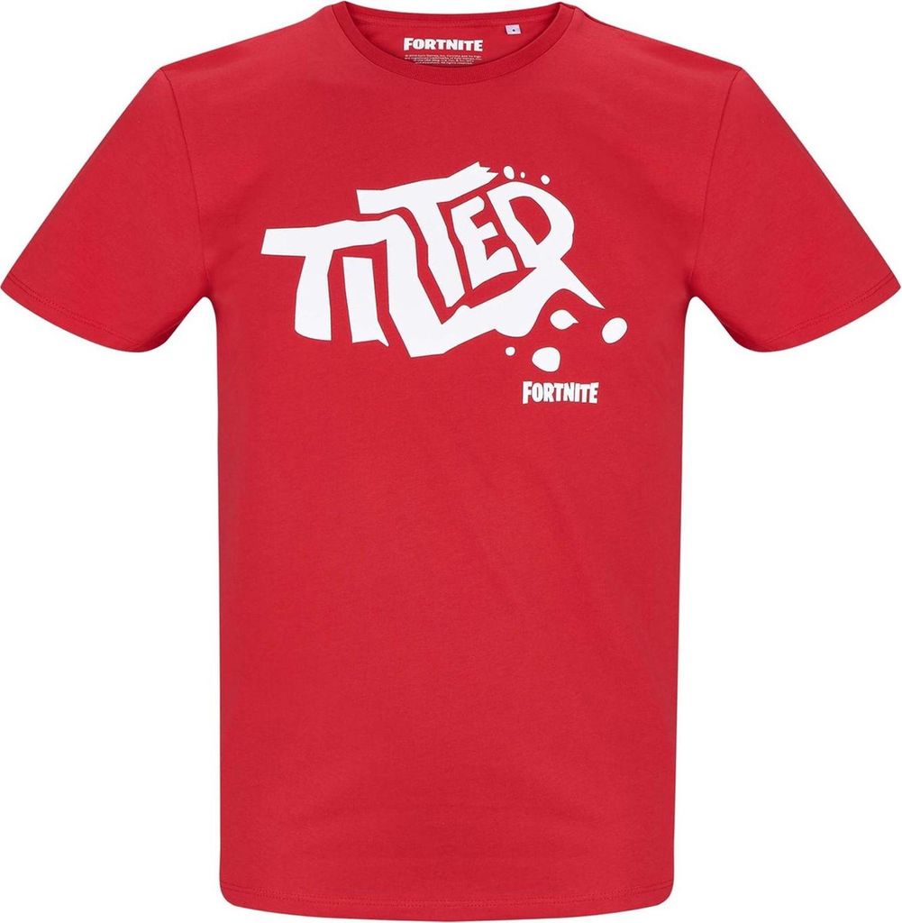 Fortnite - T-Shirt für Herren CD265 (M) (Rot)