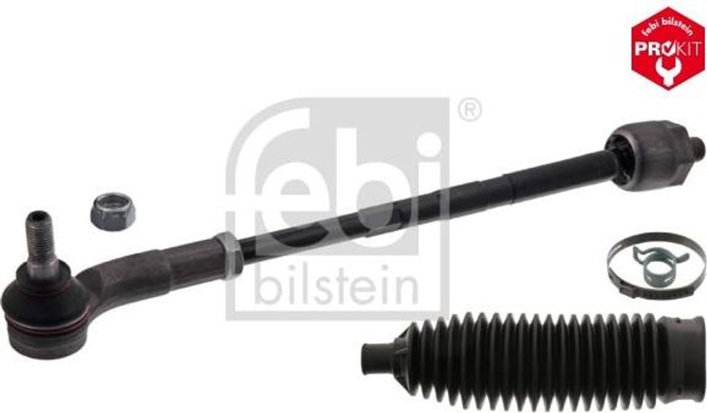 FEBI BILSTEIN 49081 Spurstange OE 6R0423803 kompatibel mit Ibiza, Toledo, Rapid, Polo 6R
