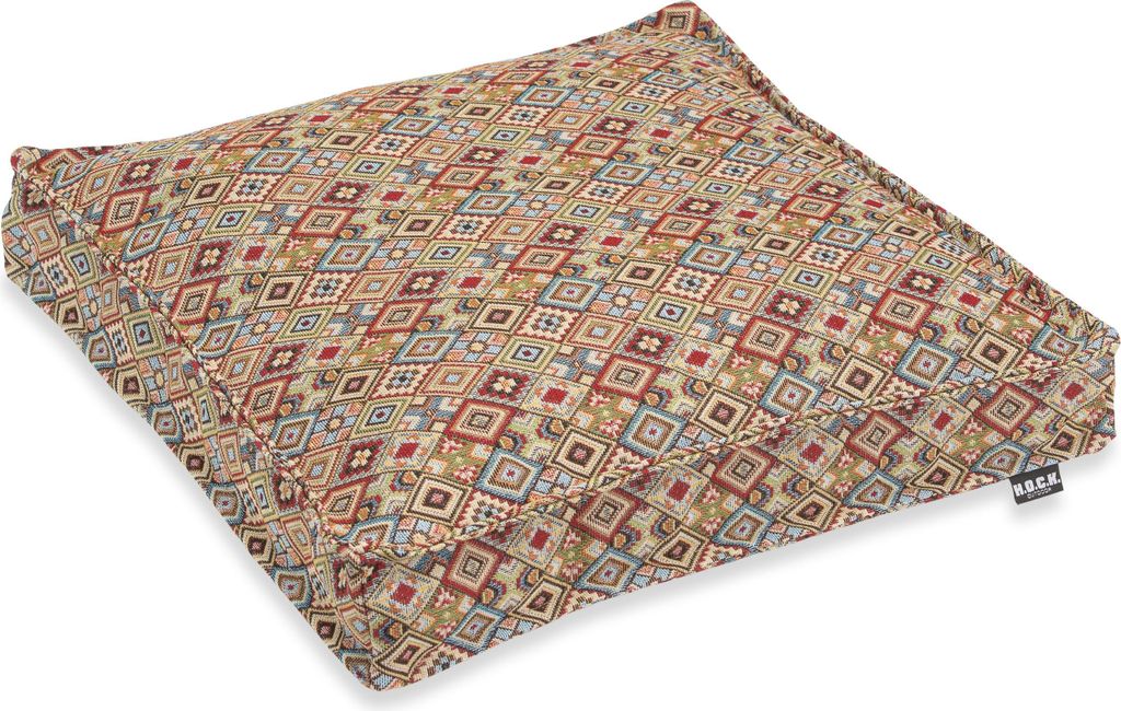 H.O.C.K. Juan Outdoor Sitzkissen 40x40x5cm col. 1 bunt multi sun boho