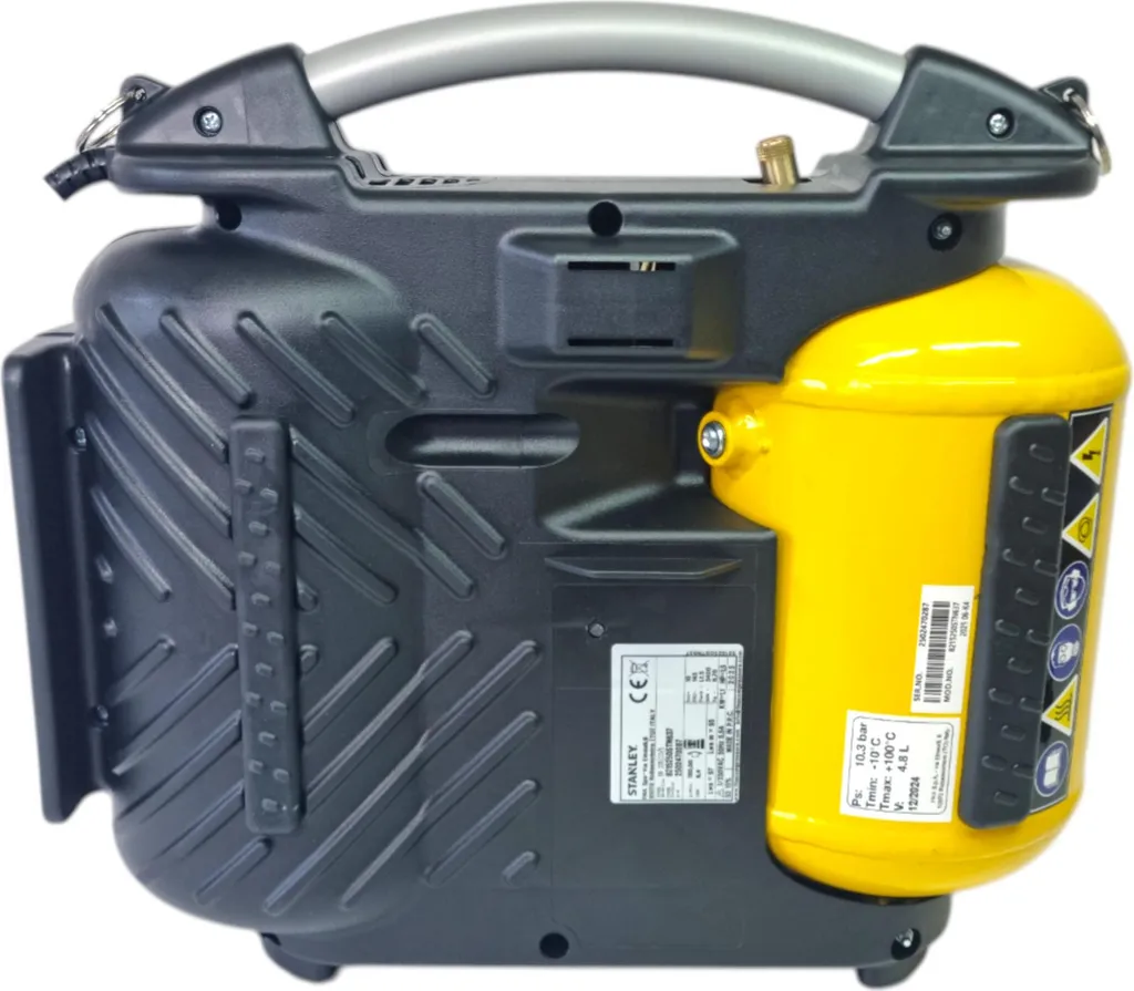 Compresseur sans huile Stanley 10 bar - Modèle DN 200/10/5 compact 5L - 20