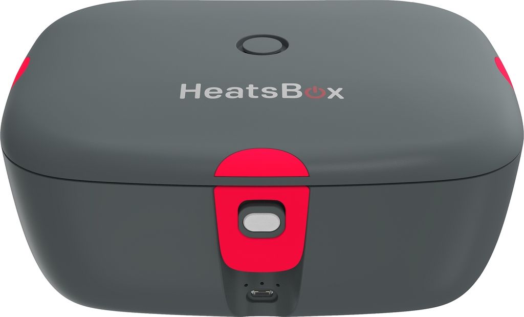 Faitron HeatsBox Go - Elektro-Lunchbox - grau