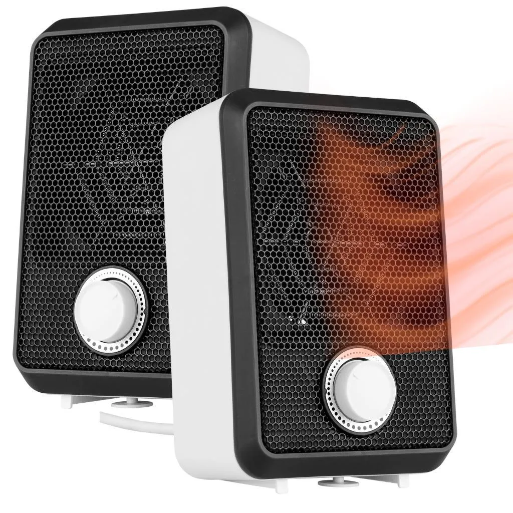 Radiateur de bureau soufflant idéal pour table de travail et étude