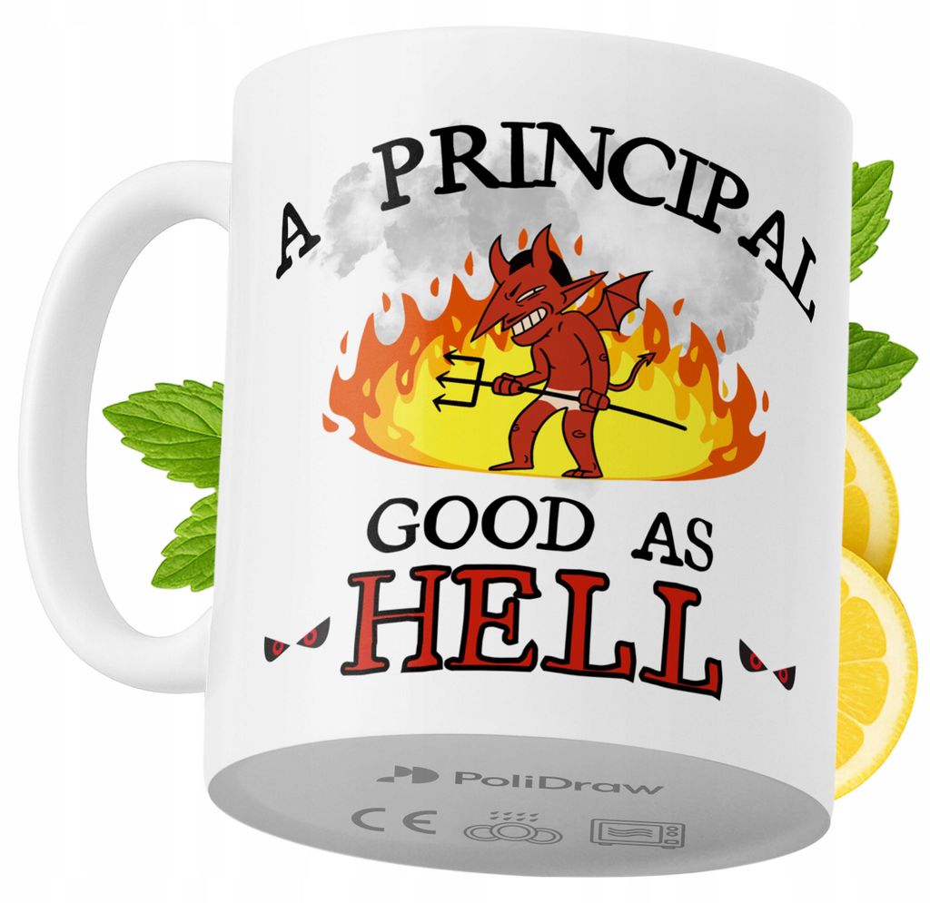 Lustige Tasse für Schulleiter - Kaffee- oder Teetasse mit witzigem Textdesign - ideal für Geburtstage, Namenstage, Feiertage und besondere Anläs...