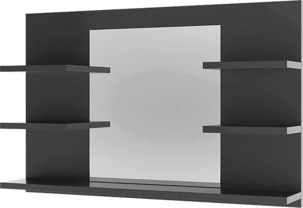 Koupelnová zrcadlová skříňka Vicco Wilbur Antracit 78 x 50 Obrázek produktu 