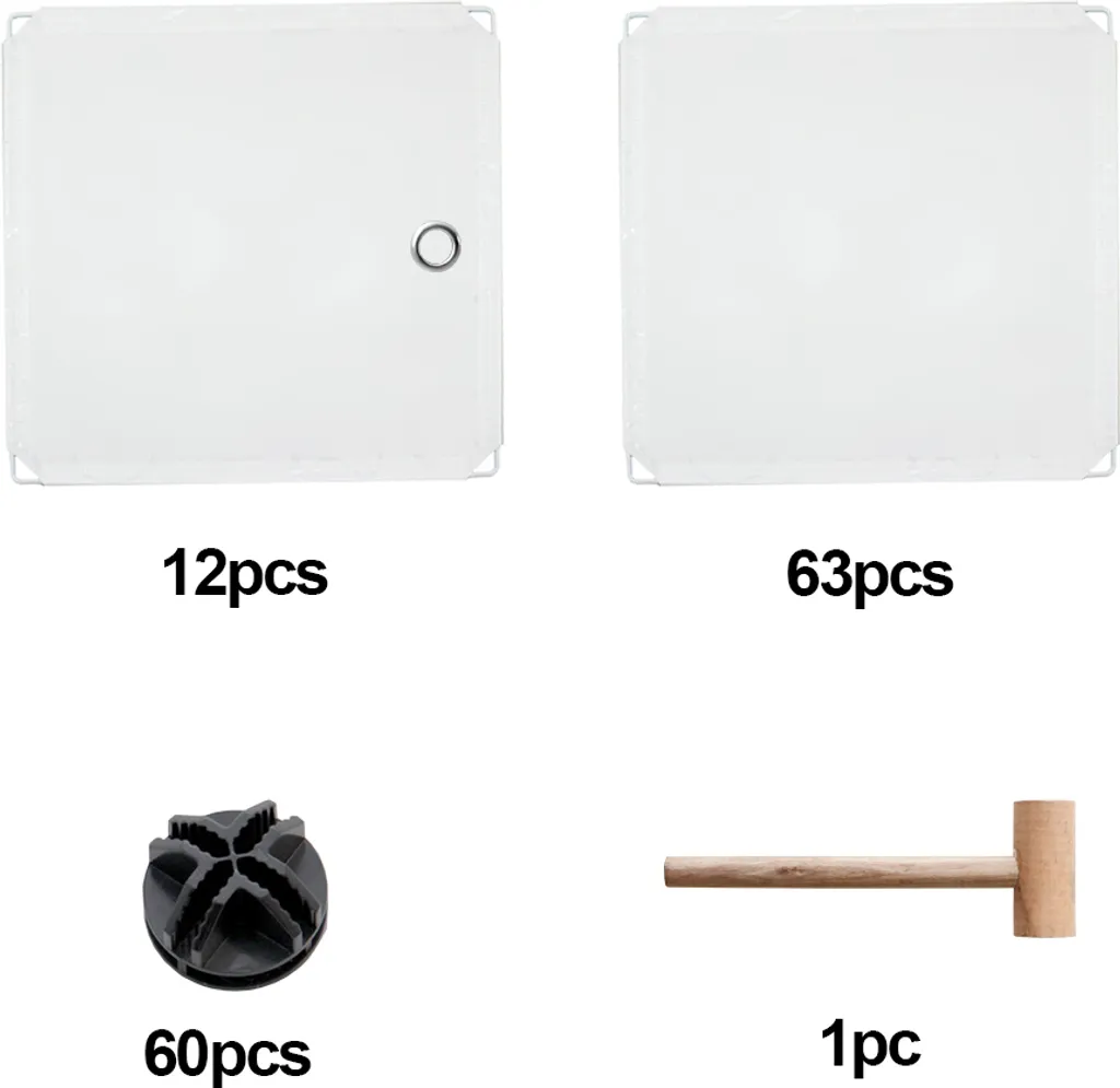 VINGO 20 cubi bianchi sistema di scaffalature per armadi guardaroba armadi in plastica fai da te con ante guardaroba per camera dei bambini camera da letto facile da montare - 2