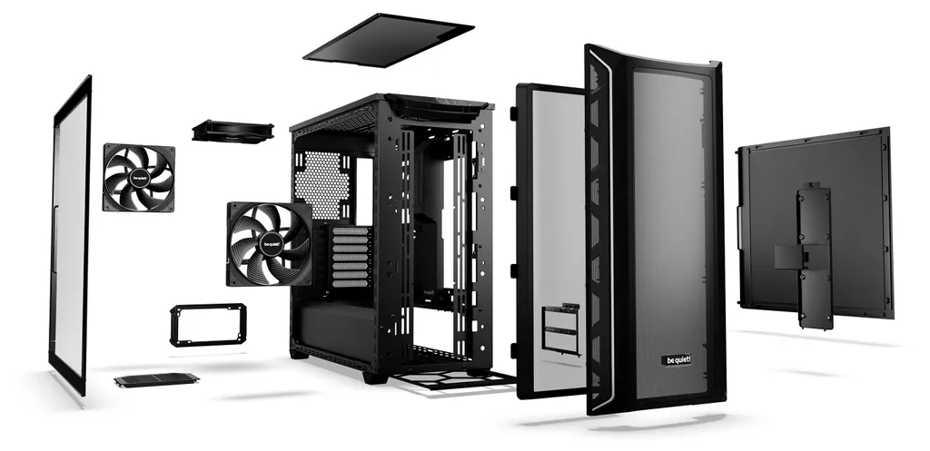 Boîtier PC Gaming Shadow Base 800 DX Noir avec Éclairage ARGB Intégré - 6