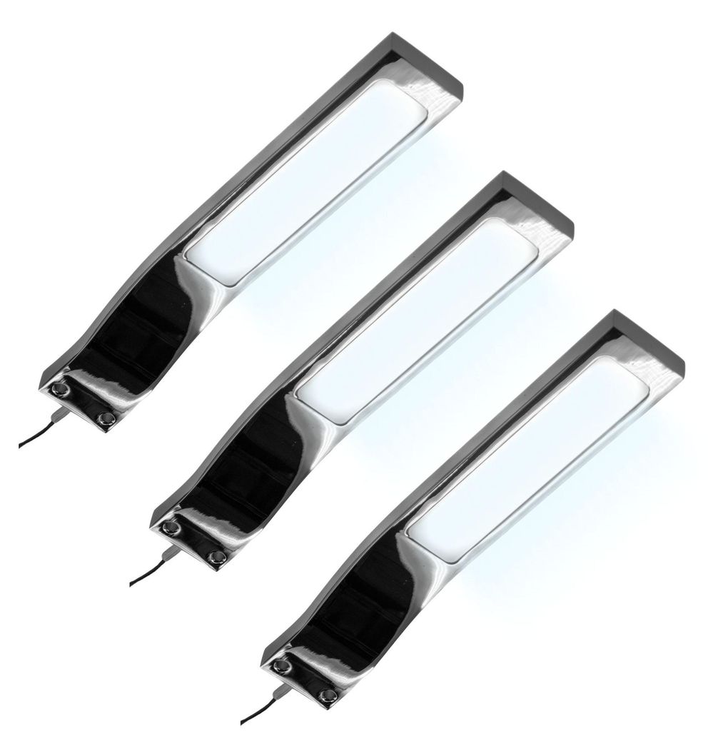 kalb | LED Aufbauleuchte 3W 3000K/ 4000K Schrankleuchte Set Produktbild 
