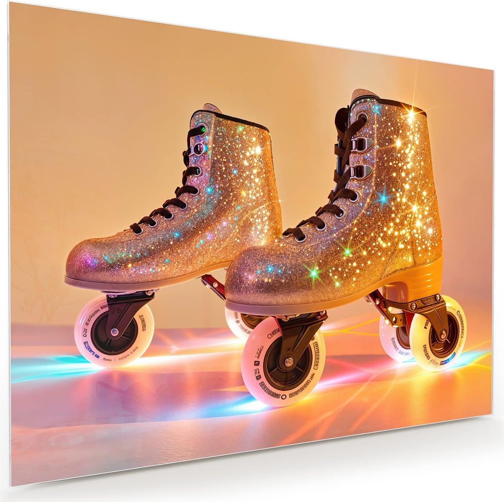 Glasbild 120x90cm in XXL für Wohnzimmer, Schlafzimmer Motiv Produktbild 