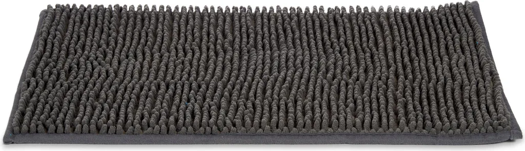Tapis de douche antidérapant gris CLASSIC COMFORT pour petite surface