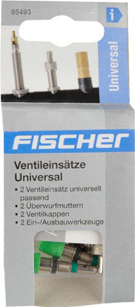 Fischer Ventil-Set Universal mit Werkzeug 8-teilig