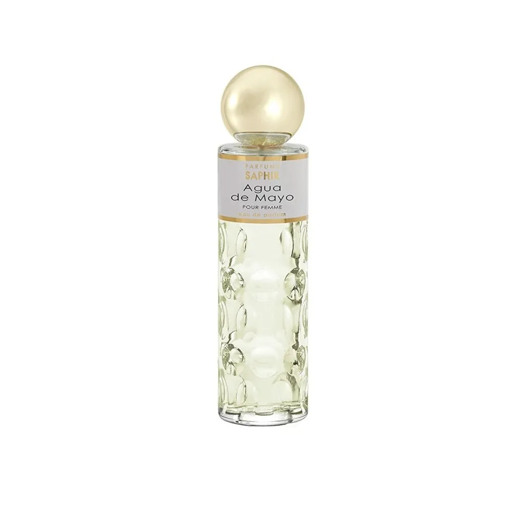Parfum Quotidien Femme Saphir Aqua De Mayo 200ml - Idéal pour l'Été