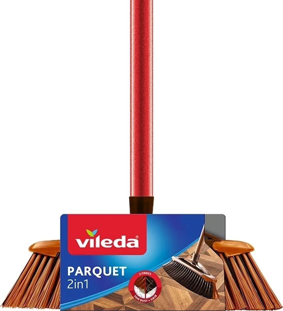 Vileda, Spazzola per parquet 2 in 1, 1 pz Immagine del prodotto 
