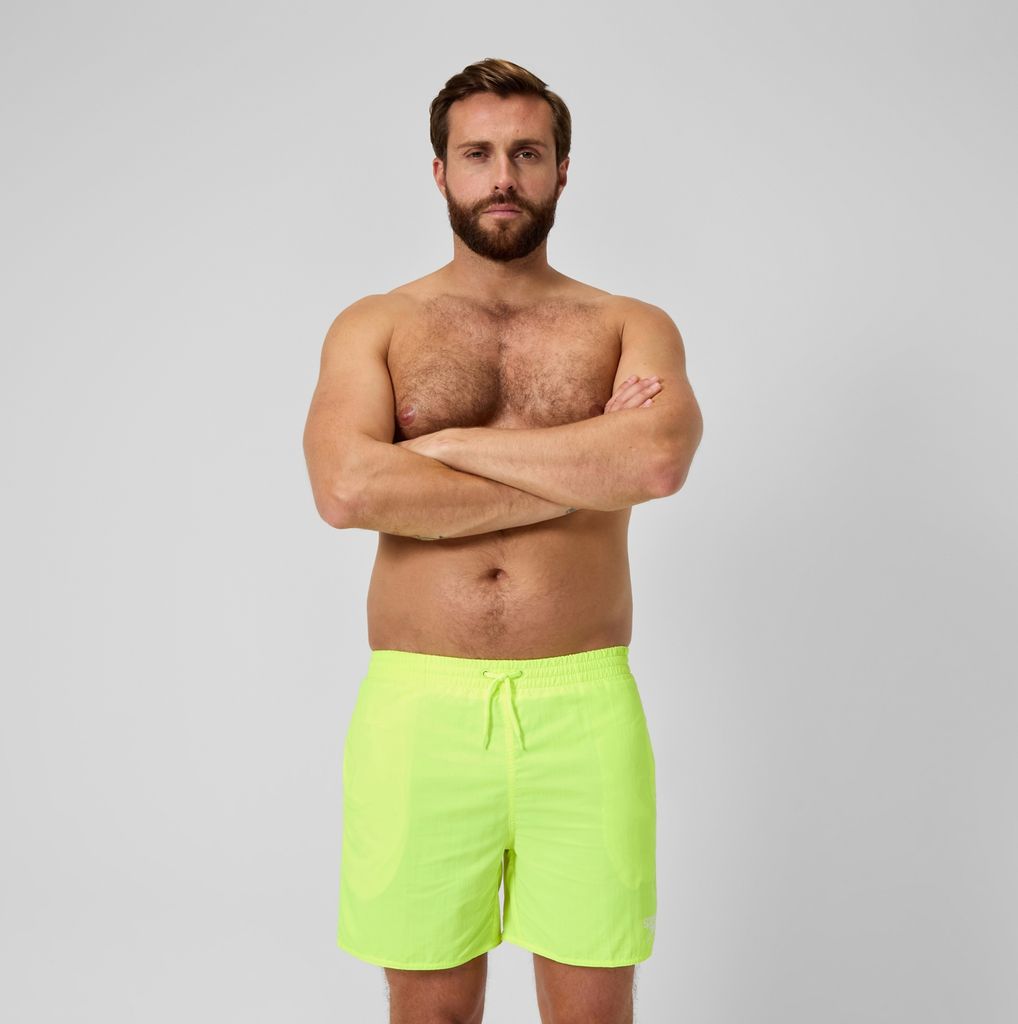 Speedo ESS 16' Watershort Badeshorts für Herren, Größe:L, Farbe:Gelb