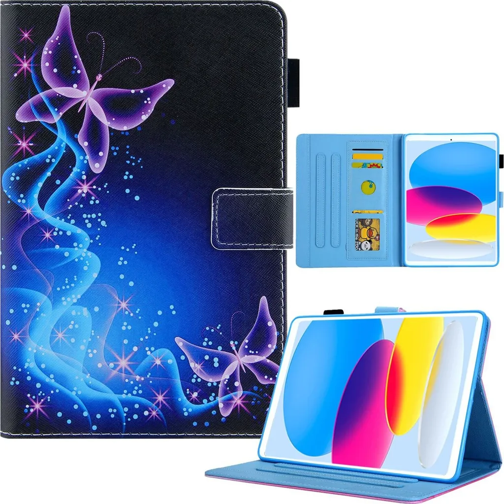 Custodia Professionale iPad 10.9 2022 Motif 31 Pelle | Business Case