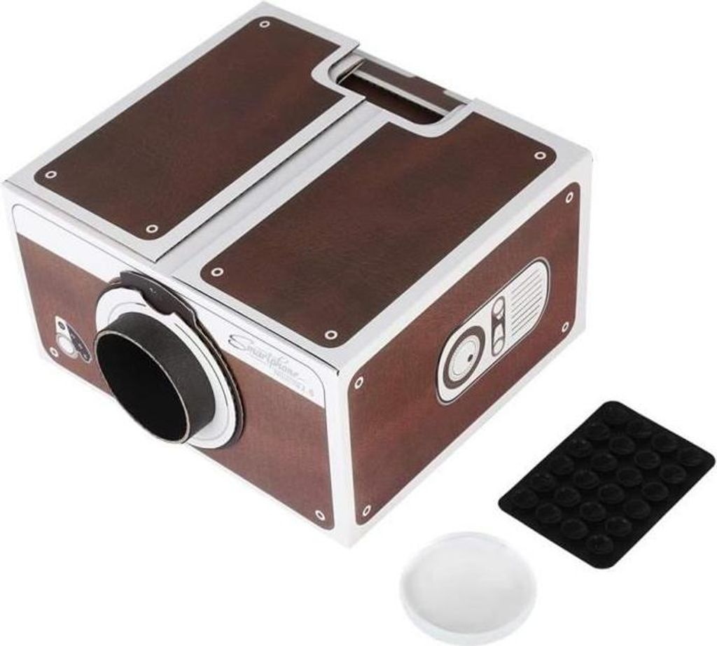 Mini-DIY-Heimkino-Smartphone-Projektor