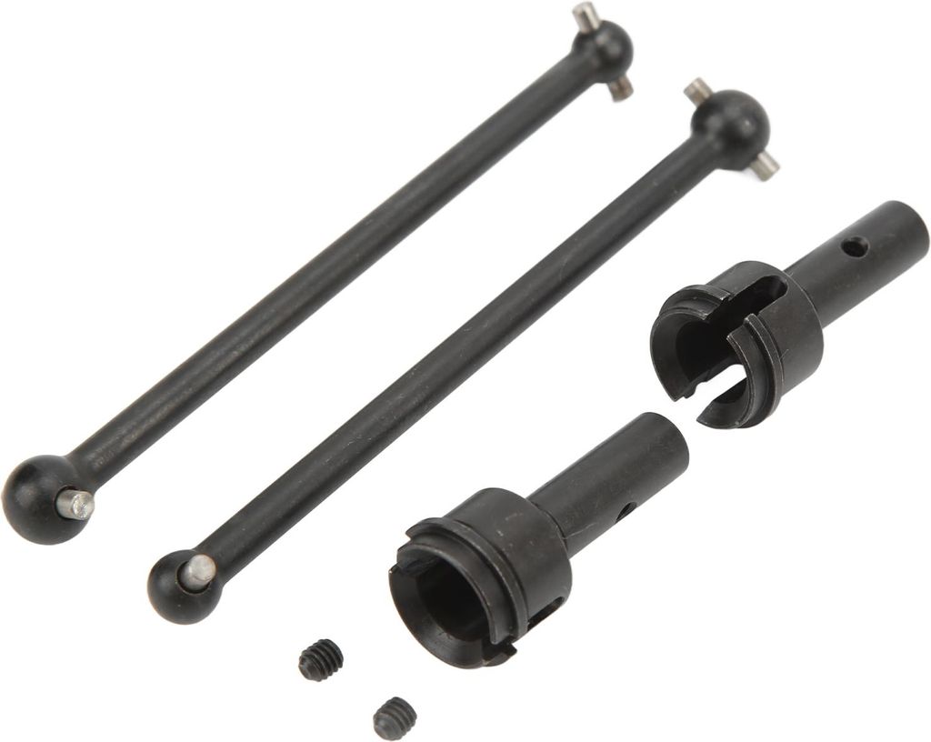 2pcs Metall Heck CVD -Antriebswelle für arrma 1/8 RC -Auto Hardenstahl -Universalwellen
