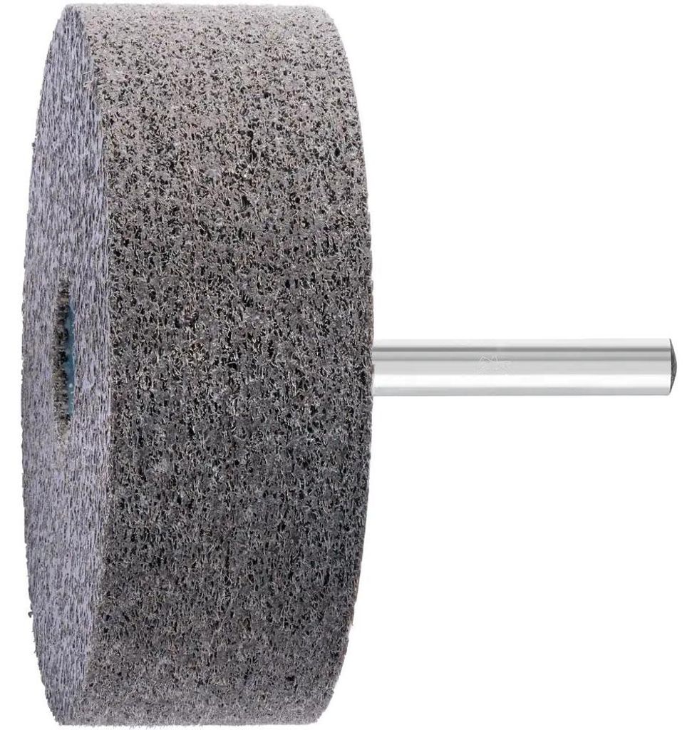 PFERD TOOLS POLINOX verpresster Vlies-Schleifstift Zylinderform PNER Ø 75x25 mm Schaft-Ø 6mm Mittelhart A Fein für Finish