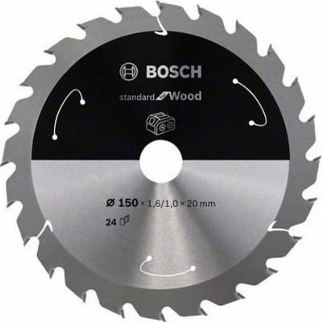 Bosch Standard for Wood - Kreissägeblatt - für Holz - 165 Image du produit 