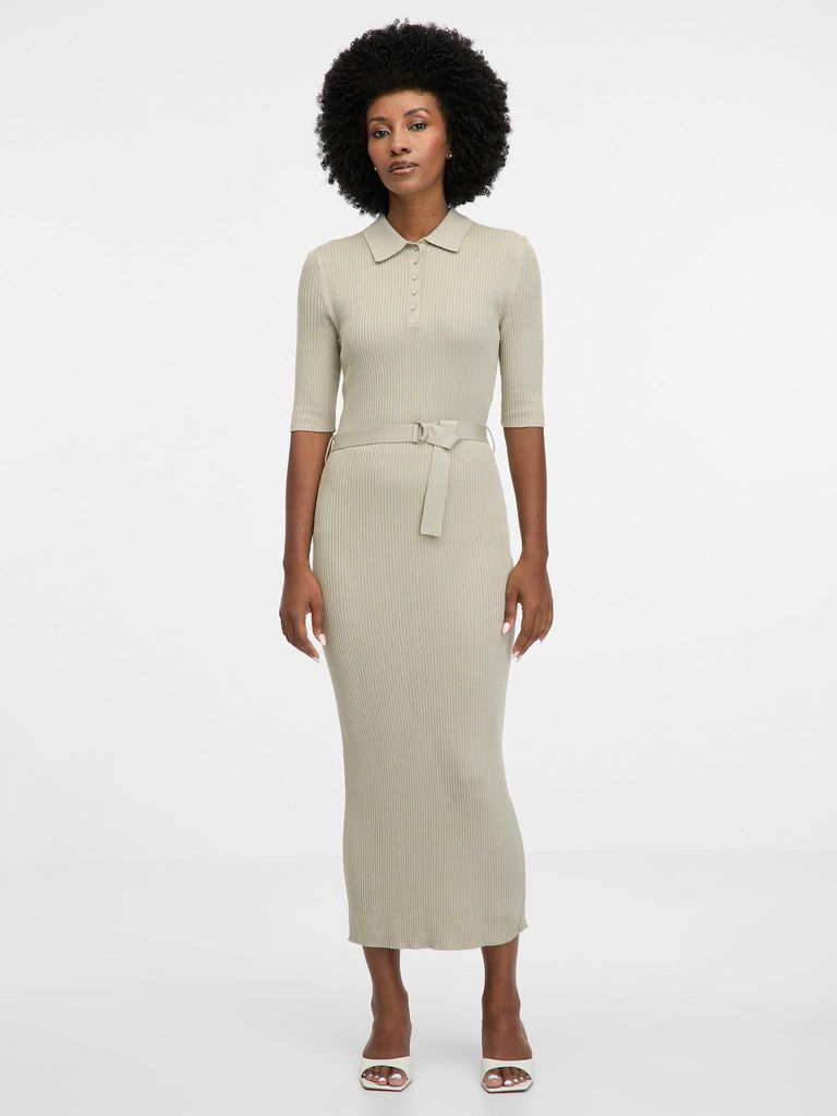 Orsay Graues Midikleid für Damen 1001087A01482__XL Produktbild 