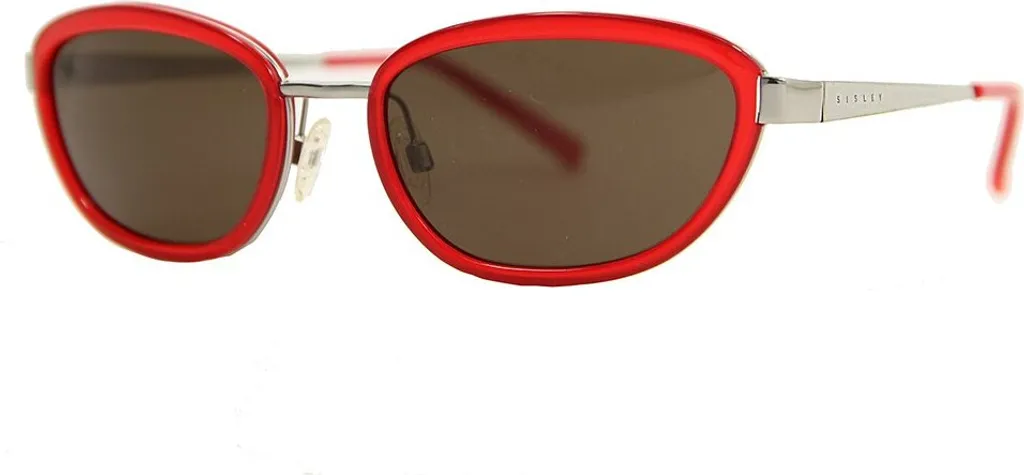 Lunettes de soleil rouges pour femme Sisley Sy56902 avec verres teintés