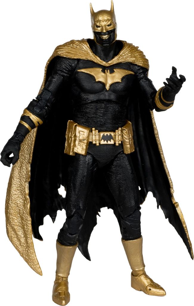 McFarlane Toys - DC Multiverse Batman of Earth-22 Infected (Dark Metal) Knightmare Edition (Gold Label) 18 cm