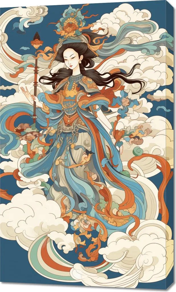 Affiche Grand Format Visionnaire Céleste pour Déco Bureau Zen