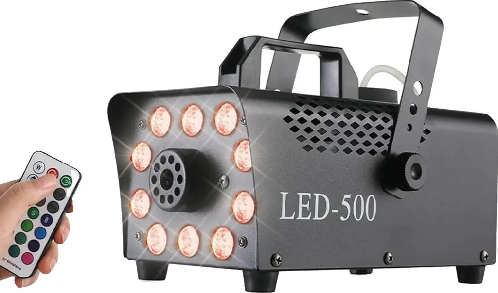 Machine à fumée efficace 500W pour booster vos effets de lumière sans fil
