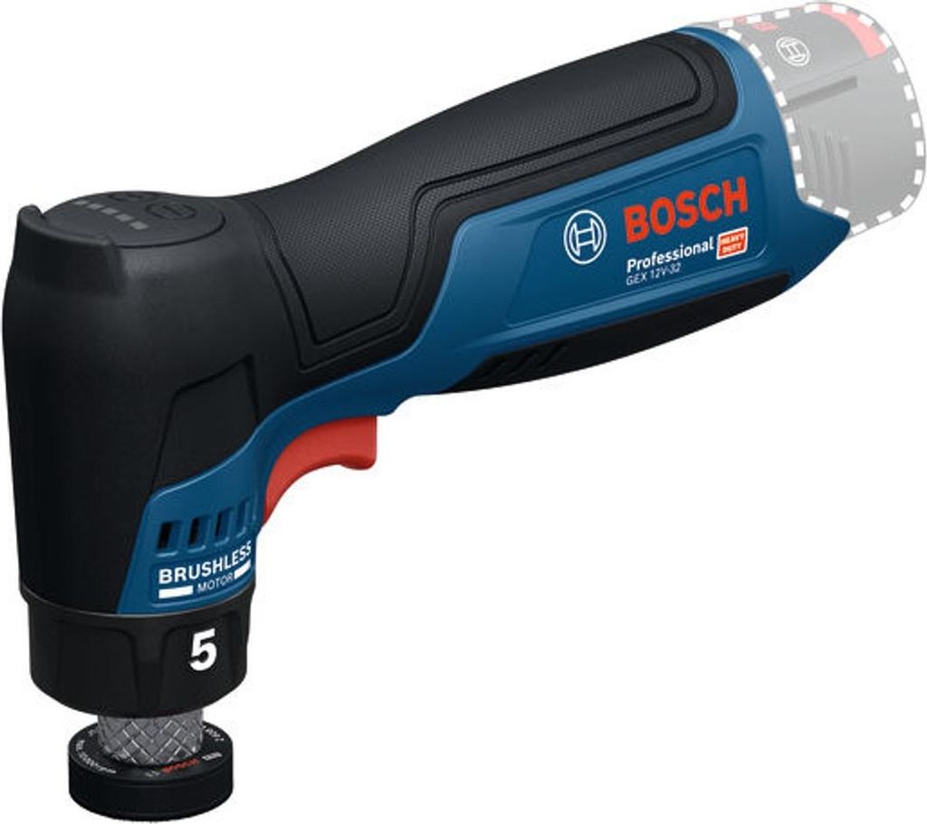 Bosch Szlifierka Mimośrodkowa 125Mm Gex 12V-32 Body Zdjęcie produktu 