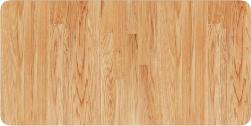 vidaXL Waschtischplatte Hellbraun 80x40x2,5 cm Massivholz Behandelt